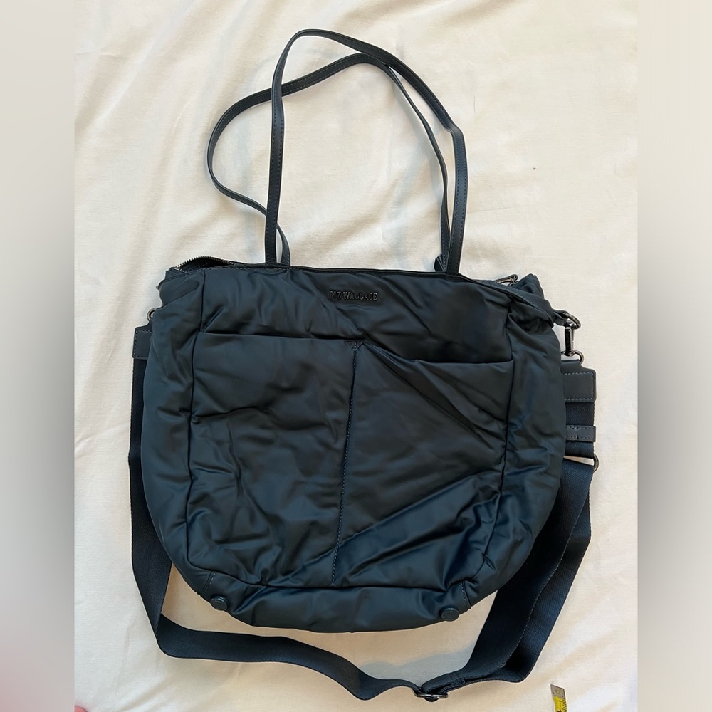 MZ Wallace | Deep Teal Bowery Quatro Tote